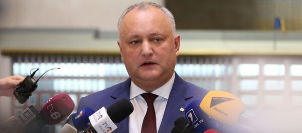 Президент Молдовы Игорь Додон - Sputnik Молдова