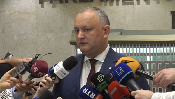 Додон рассказал о работе правительства Молдовы - Sputnik Молдова