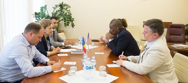 Întrevedere Zinaida GRECEANÎI, cu E.S. dl Dereck J. HOGAN, Ambasador al SUA în Moldova - Sputnik Moldova