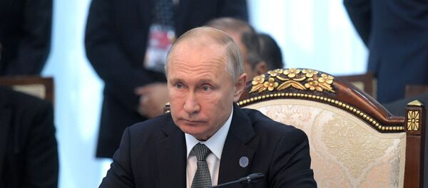 Президент РФ В. Путин принимает участие в заседании Совета глав государств – членов ШОС в Бишкеке - Sputnik Молдова