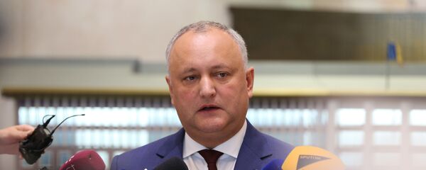 Президент Молдовы Игорь Додон - Sputnik Молдова