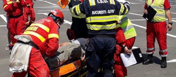 Intervenție ISU Bucuresti-Ilfov - Sputnik Moldova-România