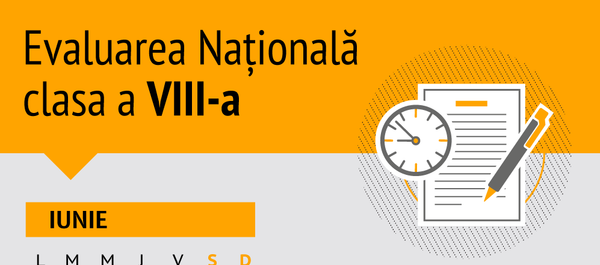 Evaluarea Națională clasa a VIII-a - Sputnik Moldova-România