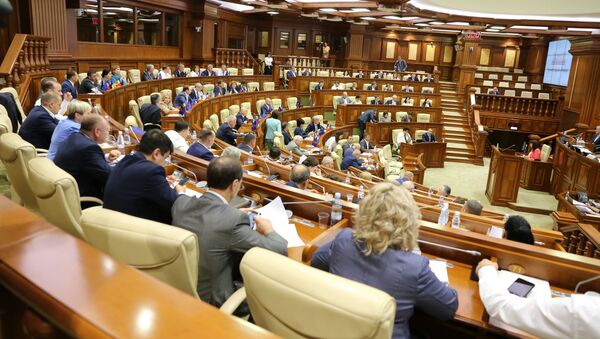 Ședința Parlamentului - Sputnik Moldova