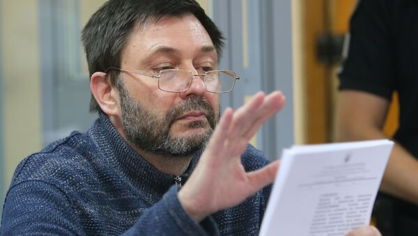 Заседание суда по делу журналиста К. Вышинского в Киеве - Sputnik Молдова