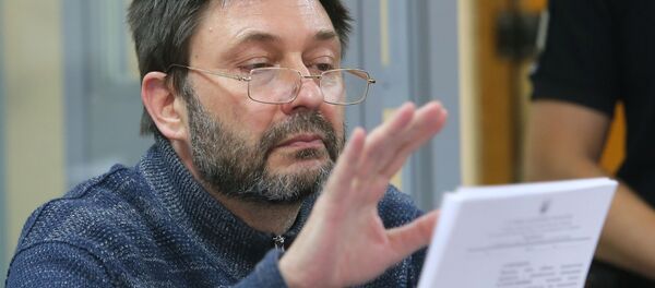 Заседание суда по делу журналиста К. Вышинского в Киеве - Sputnik Молдова