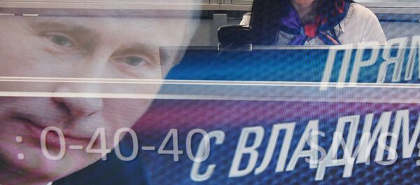 Centrul de preluare a apelurilor pentru linia directă cu Vladimir Putin - Sputnik Moldova