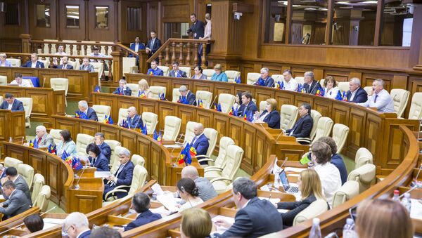 Заседание Парламента 18_06_2019 Парламент Parlament ПДМ демократы PDM  - Sputnik Moldova