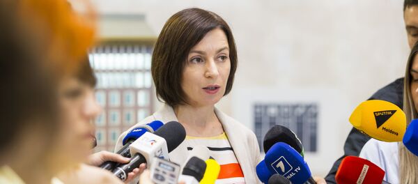 Maia Sandu - Sputnik Молдова