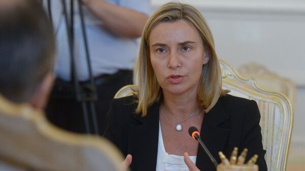 Federica Mogherini, întâlnirea miniștrilor de Externe ai Rusiei și Italiei la Moscova  - Sputnik Moldova