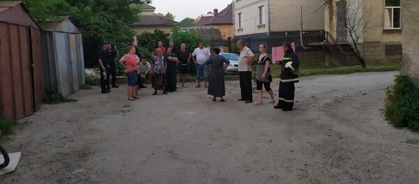 В Атаках рухнула часть девятиэтажного дома В Атаках рухнула часть девятиэтажного дома - Sputnik Moldova-România