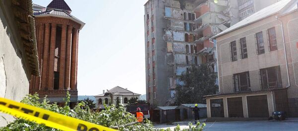 В Атаках рухнула часть девятиэтажного дома - Sputnik Moldova