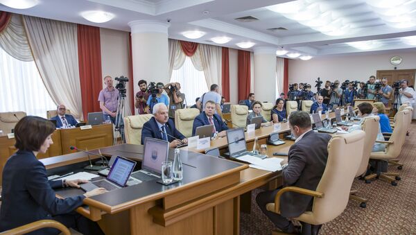 Ședința Guvernului - Sputnik Moldova