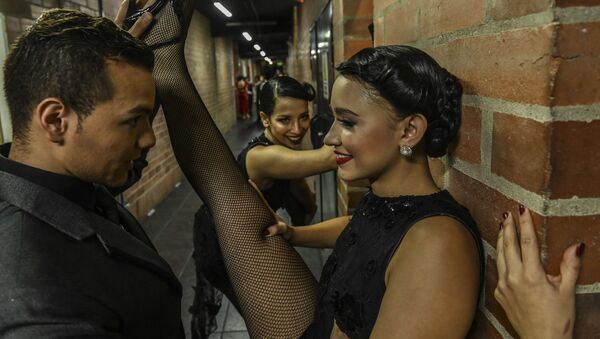 Festivalul internațional de tango din Columbia - Sputnik Moldova