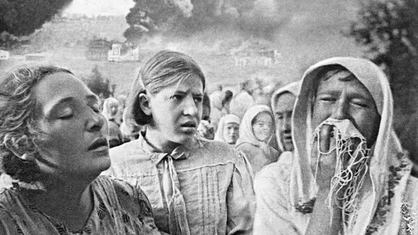 Marele Război pentru Apărarea Patriei 1941-1945 23 iunie 1941 la Kiev. Zona Grushki. - Sputnik Moldova