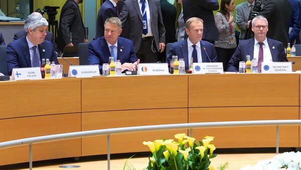 Klaus Iohannis, Participare la reuniunea Consiliului European (Bruxelles, Regatul Belgiei) - Sputnik Moldova-România