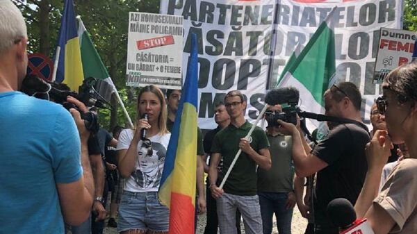 Marșul pentru Normalitate București - Sputnik Moldova-România
