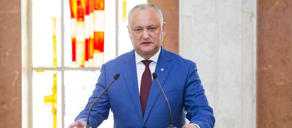 Президент Молдовы Игорь Додон - Sputnik Moldova