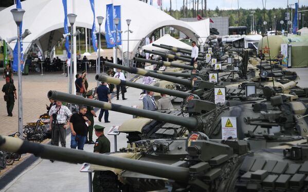 Военная техника на Международном военно-техническом форуме Армия-2019 в КВЦ Патриот - Sputnik Moldova-România