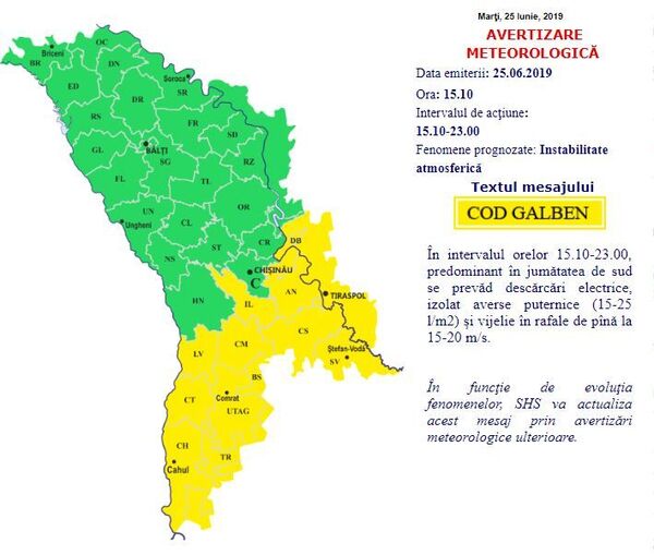 Ultima oră: Alertă meteo – vine prăpădul în sudul țării - Sputnik Moldova
