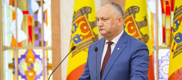 Президент Молдовы Игорь Додон - Sputnik Moldova
