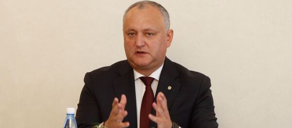 Игорь Додон - Sputnik Moldova