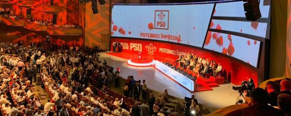 Congresul PSD Congresul PSD - Sputnik Moldova-România