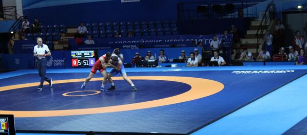 Молдавский борец греко-римского стиля Игорь Бешляга. Архивное фото - Sputnik Молдова