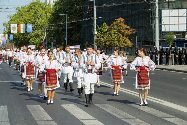 Parada portului popular de Ziua Independenţei Republicii Moldova, 2018 - Sputnik Moldova