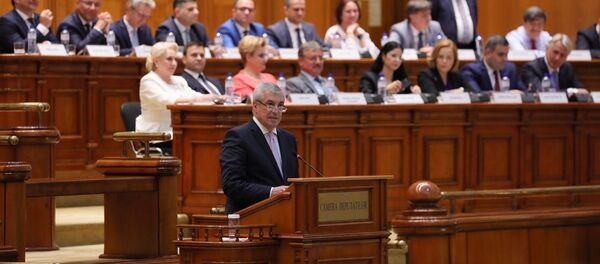 Calin Popescu Tariceanu și Viorica Dăncilă - Sputnik Moldova-România