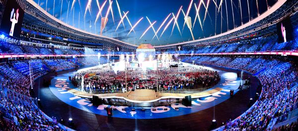 Церемония закрытия II Европейских игр Церемония закрытия II Европейских игр - Sputnik Молдова