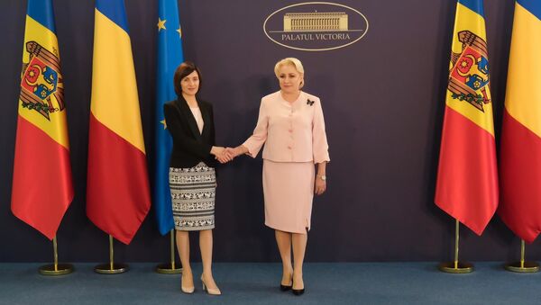 Întrevederea prim-ministrului României, Viorica Dăncilă, cu prim-ministrul Republicii Moldova, Maia Sandu - Sputnik Moldova