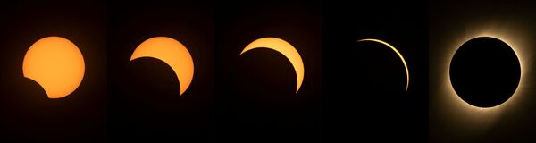 Фотографии солнечного затмения в Чили - Sputnik Молдова