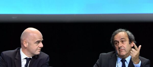 Пресс-конференция президента УЕФА Мишеля Платини - Sputnik Молдова