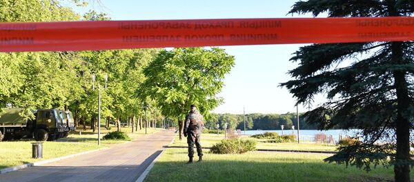 Oamenii legii, la locul exploziei - Sputnik Moldova