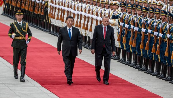 Recep Tayyip Erdogan și Xi Jinping - Sputnik Moldova-România