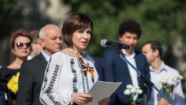 Maia Sandu de ziua comemorării deportaților  - Sputnik Moldova