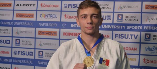 Молдавский дзюдоист Денис Виеру Молдавский дзюдоист Денис Виеру - Sputnik Молдова