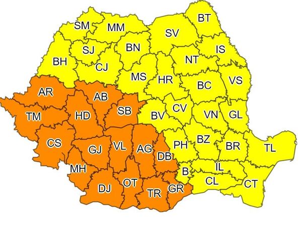 Alertă meteo: Cod portocaliu şi galben – vin noi tornade? Cele mai afectate zone Alertă meteo: Cod portocaliu şi galben – vin noi tornade? Cele mai afectate zone - Sputnik Moldova-România