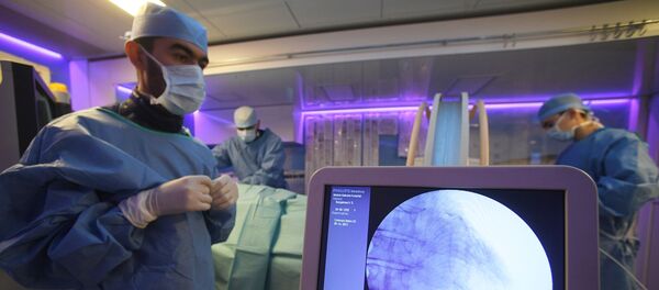 Посещение ИК-5 УФСИН России по Московской области медицинской бригадой Мобильный  - Sputnik Молдова