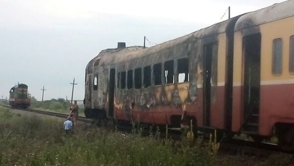 Tren ars în Moldova - Sputnik Moldova