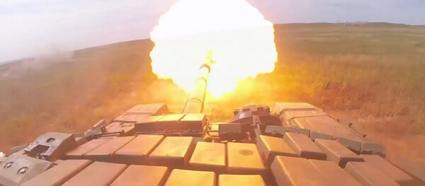 Семидневные танковые учения завершились на полигоне Чебаркуль под Челябинском - Sputnik Moldova-România