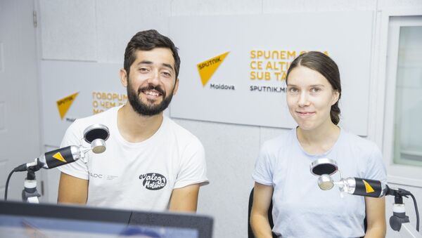 Evgheni Camenscic și Gabriela Isac - Sputnik Moldova