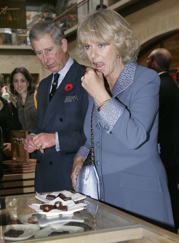 Ducesa de Cornwall gustă ciocolată în timpul unei vizite la San Francisco - Sputnik Moldova