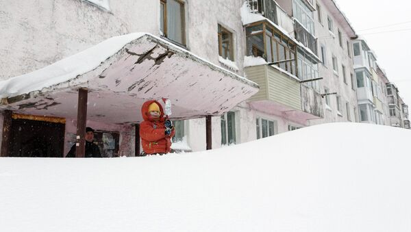 Снежные заносы - Sputnik Молдова