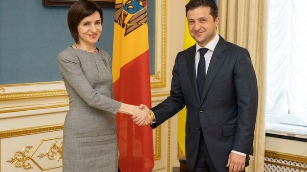 Встреча президента Украины и премьер-министра Республики Молдова - Sputnik Молдова