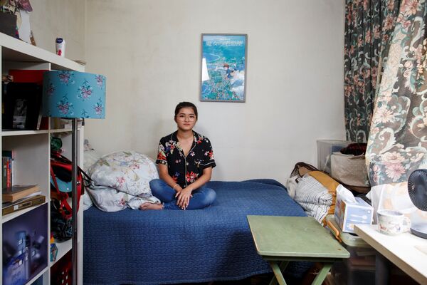 У 22-летней Maisy Mok шикарная комната. Аж  9 кв. м - Sputnik Молдова