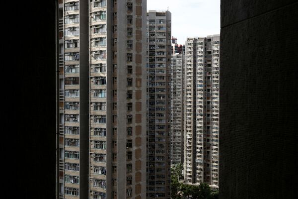 Вид на жилой комплекс в Гонконге - Sputnik Молдова