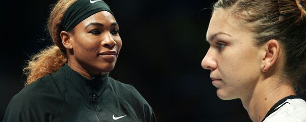 Simona Halep şi Serena Williams Simona Halep şi Serena Williams - Sputnik Moldova-România
