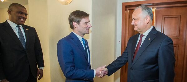 Igor Dodon s-a întâlnit cu David Hale - Sputnik Moldova